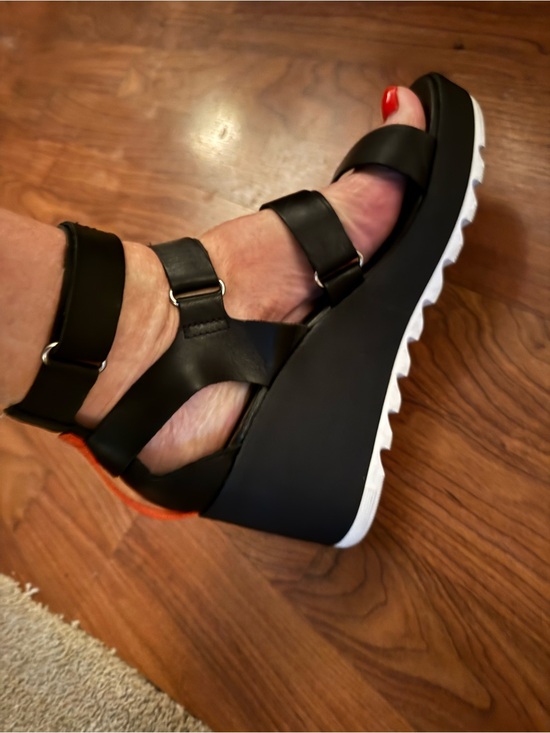 Sorel Shoes - Sorel Cameron Wedge multi strap Sandal - Black